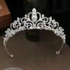 Rhinestone Bridal Jewelry Set: Korean-Style Crown, Necklace & Hair Accessories