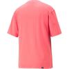 Puma Her Tee Logo Print Round Neck Pullover Style Breathable Short Sleeve T-Shirt Women Tops Heart-Red 676650-63