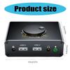 B03C USB External Sound Card USB Adapter for PC Laptop Desktops Stereo Sound Card with 3.5mm Interfaces USB Volumes Control