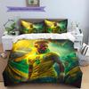 Neymar Pattern Bedding,Quilt Set Quilt Cover Pillowcase Home Birthday Gift(1 * duvet cover + 2 * pillowcase, without core)