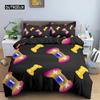 Comfortable Stylish Pattern Duvet Cover Set 3-Piece Set With Duvet Cover And Pillowcases King Queen Twin Sizes For Boys Girls And Kids