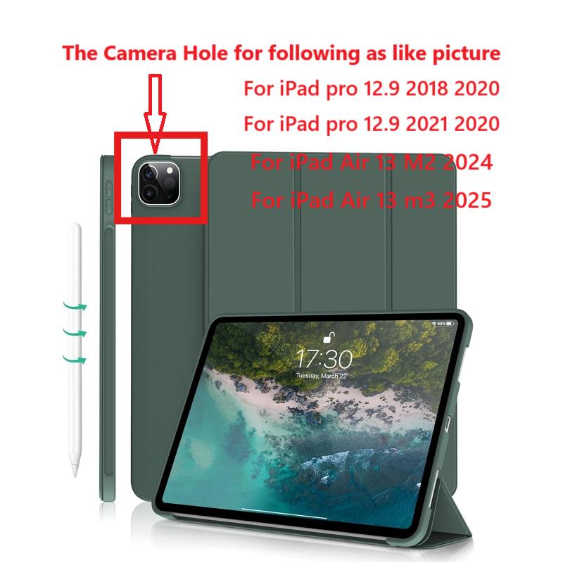 Smart Case for IPad A19 12th A16 11th 7/8/9th 10.2 IPad Air 8 11 13 M4 Pro 11 12.9 13 9.7 Cover IPad Air 5 10th 10.9 Mini 1234567 Funda