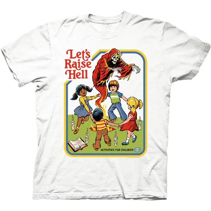 New! Steven Rhodes Let s Raise Hell T-Shirt S-5XL Unisex T-Shirt XXXXL