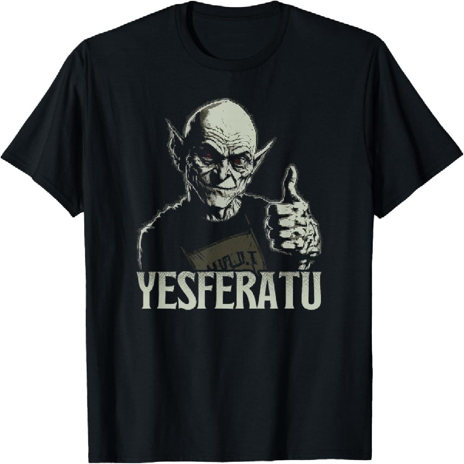 Yesferatu, Funny Halloween Dracula Vampire T-Shirt XXXXXL разноцветный