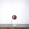 Modern Glass Coffee Bean and Tea Storage Jar with Cork Stopper