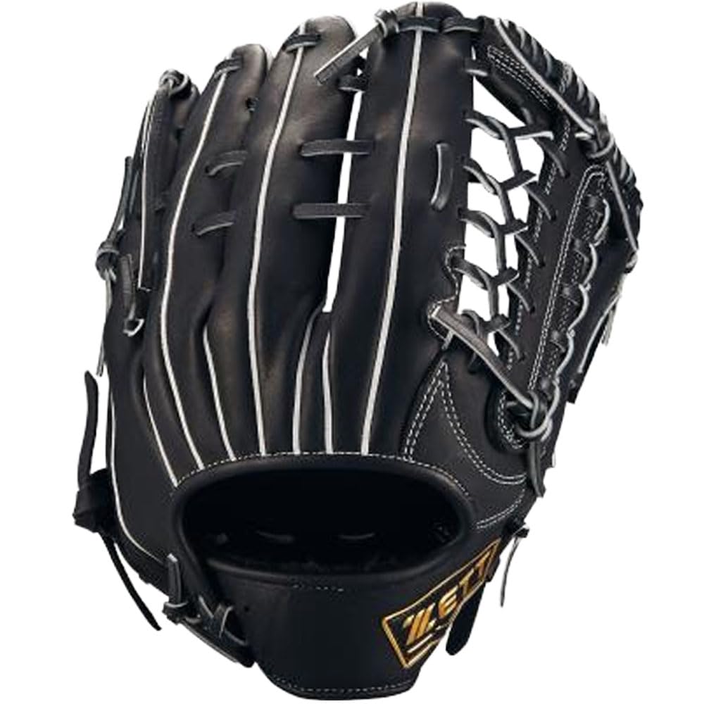 ZETT Winning Road Softball Black Size BRGB33540F All-Around Glove, (1900), 8,