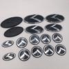 7 Stück 3D ABS K Logo Auto Motorhaube Heckklappe Logo Emblem Abzeichen Aufkleber für Kia Sportage Sorento Optima Forte Rio Stinger K5