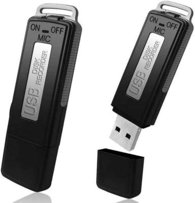 Digital Voice Recorder - USB - Mini Dictaphone - 8 GB - Noise Reduction - Portable