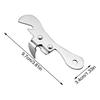 A Stainless Steel Manual Can Opener Multifunctional Can Opener with Ergonomic Grip Integrated Bottle Cap Opener Kitchen Tool