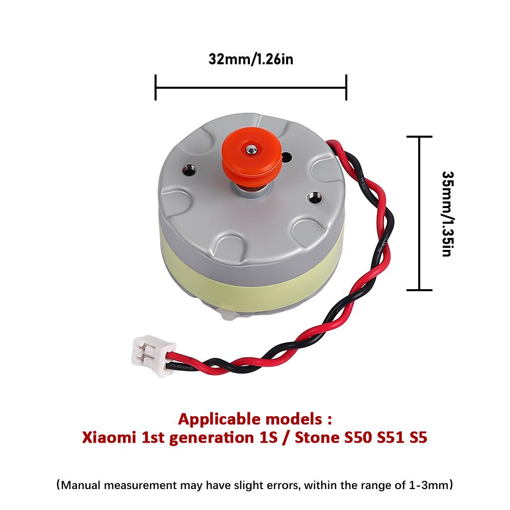Motor LDS pro Xiaomi Mijia 1. SDJQR01RR pro Roborock S50 S51 S55 S5 S5 Max S6 Pure S6 MaxV T7 Vysavač Senzor vzdálenosti s oranžovým motorkem s kladkou