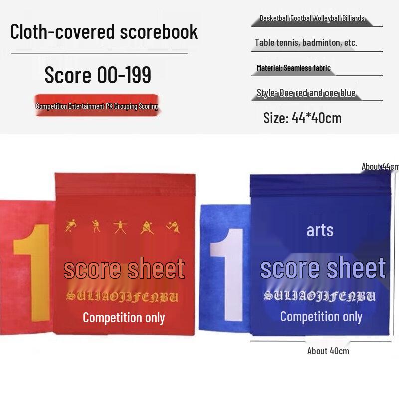 Waterproof Fabric Multi-Sport Scorebook