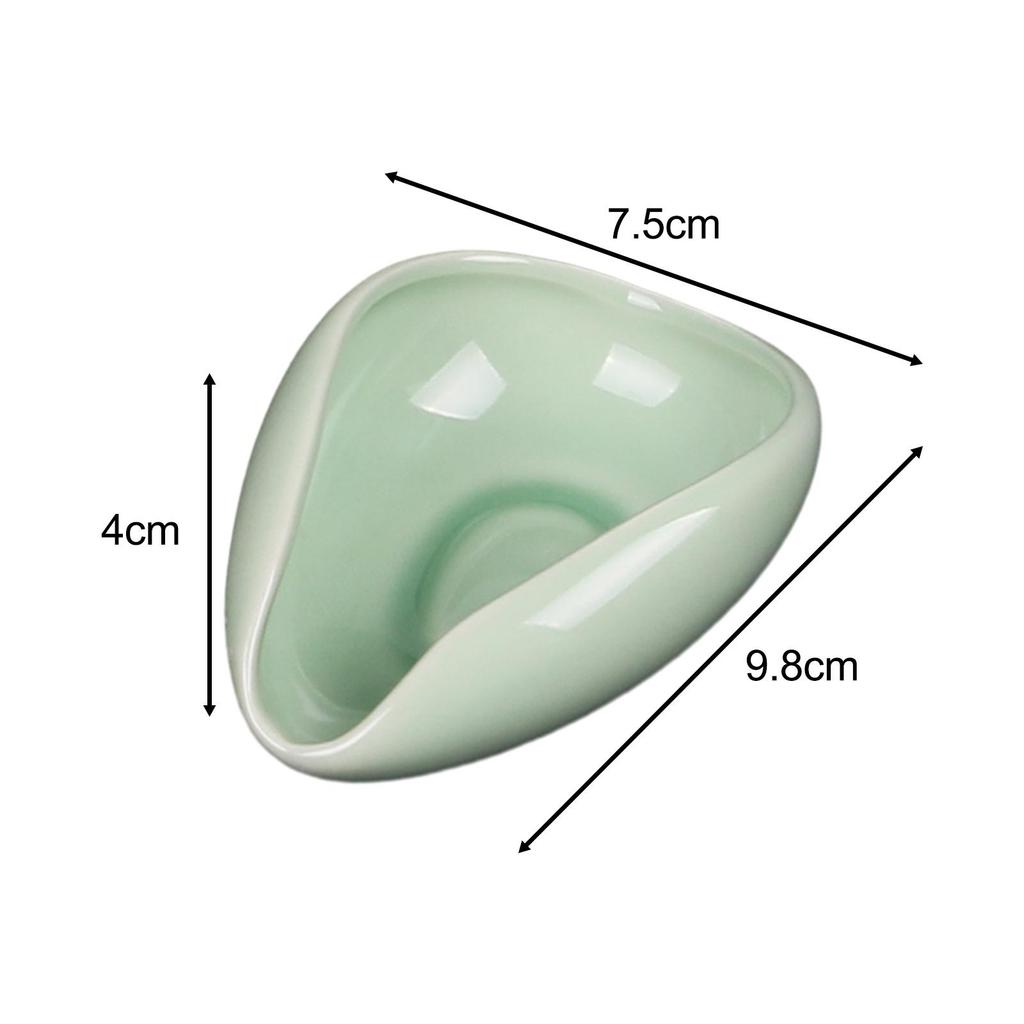 Coffee Bean Weighing Bowl Practical Multipurpose Coffee Powder Spoon Porcelain