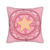 Sakura Magical Cartoon Anime Pillow Cover Fashion Pillow Case For Couch Sofa Bedroom Comfy Cushion Cover Gift