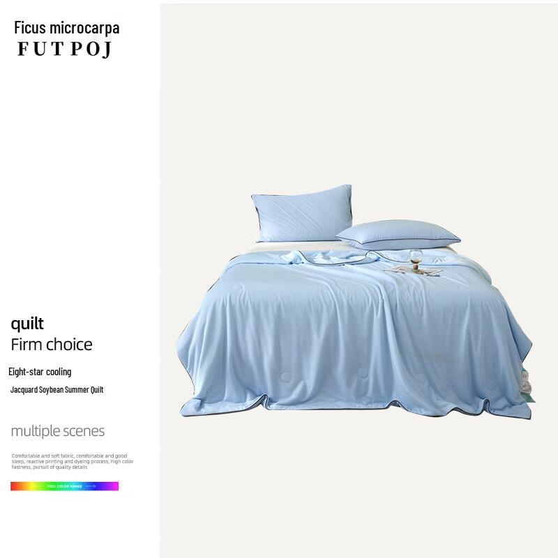 

Eight-Star Cool Touch Soy Summer Quilt