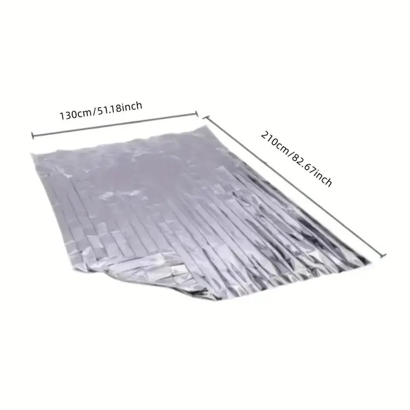 1 Pack 130*210cm Emergency Insulation Blanket Outdoor First Aid Blanket