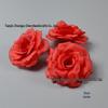 8CM Silk Rose Flowers for Wall, Box Projects, Scenery, Weddings, Flower Balls, and Ceiling Decor