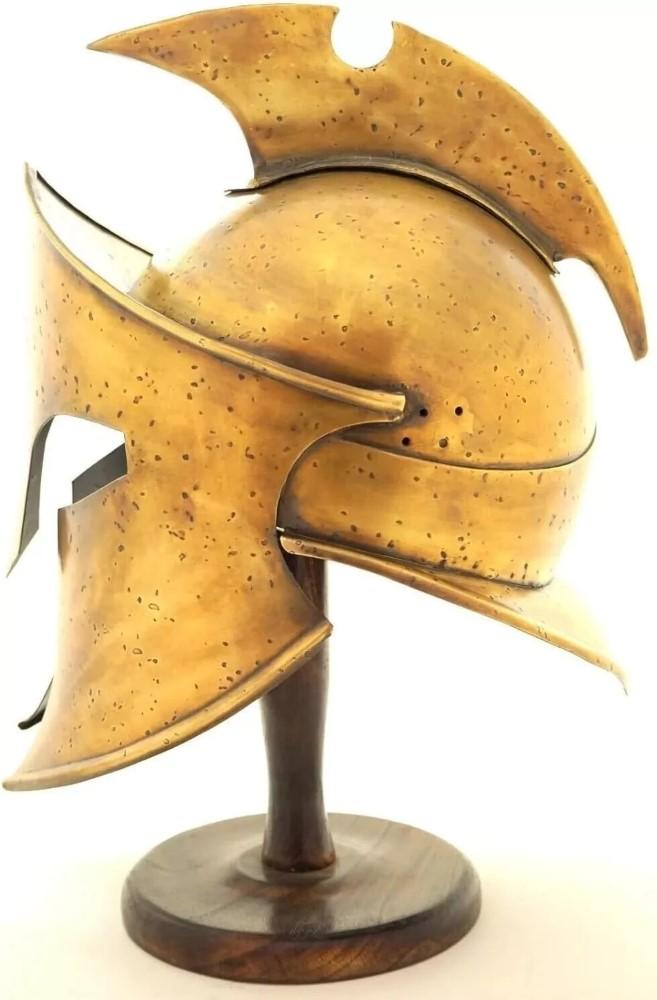 

Spartan King Leonidas Medieval Greek Helmet 300 Movie Cosplay Prop Helmet M аеро