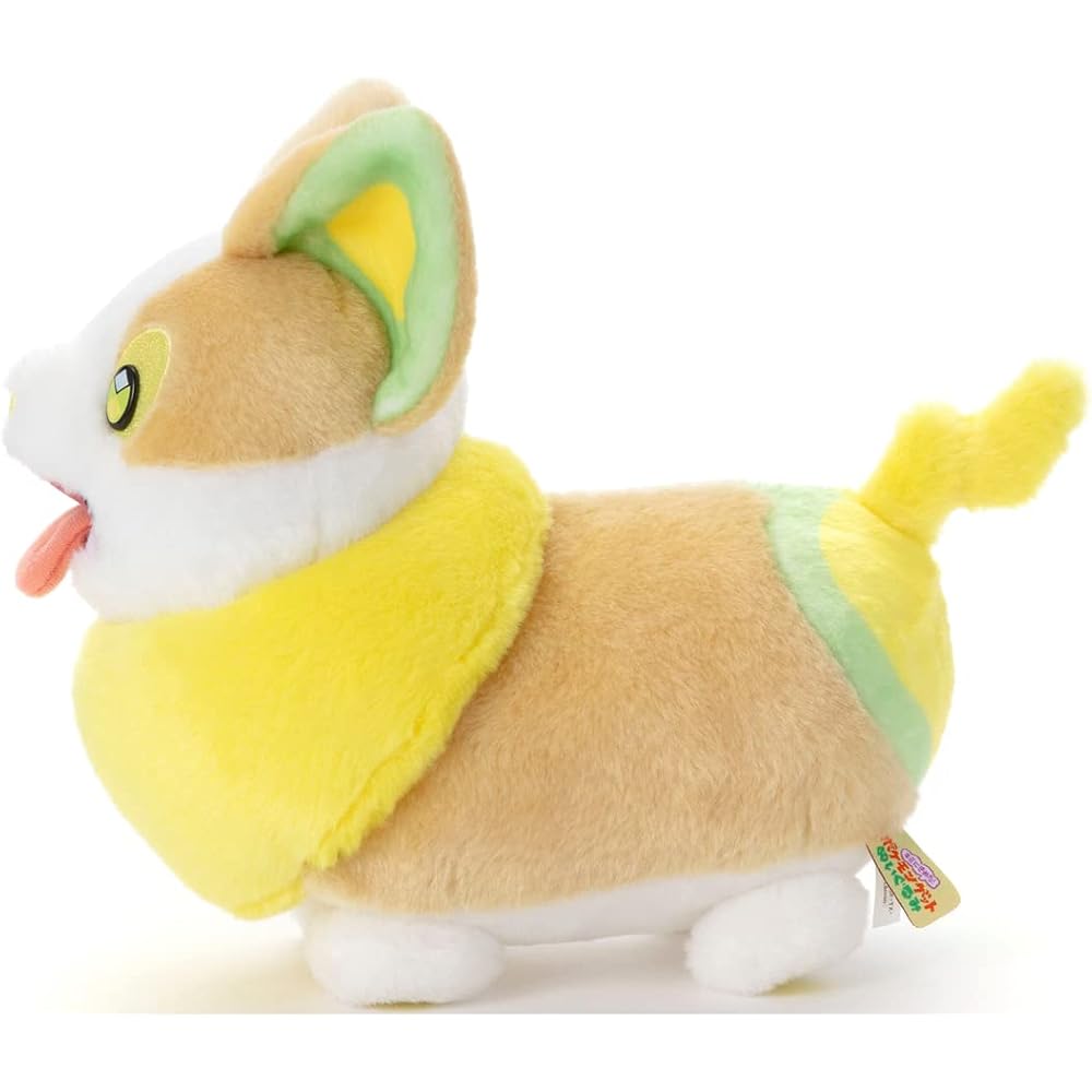 Takaratomy A.R.T.S Pokmon Plush Toy Yamper 24cm Soft Stuffed Animal for Kids