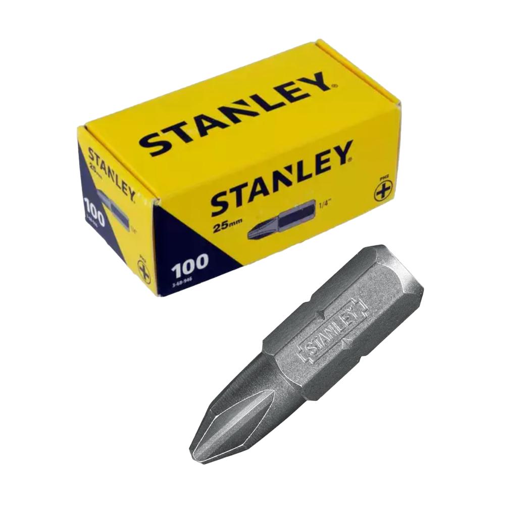 Stanley PH2 Screwdriver Bit (Pack of 100)