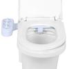 Bathroom Intelligent NonElectric Cold Hot Water Toilet Bidet Sprayer Set with Double Nozzle(: 3 8 Thread )
