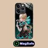 Game GI Lynette Glass MagSafe Mobile Phone Case for iPhone 17 16 15 14 13 12 11 Air Pro Max Plus Mini Colorful Cover