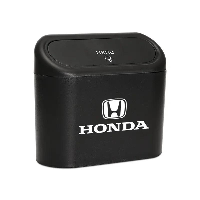 Bil Varm 2025 Bilpapperskorg Hängande Fordons Skräp Dammbehållare Förvaringslåda För Honda Civic Fit City Cry Accord CB500 Cb650r Forza
