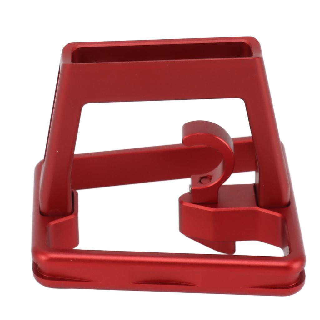 Vorderradträgerblock Aluminiumlegierung Faltrad Vorderradträgerblock Taschenhalterung Halter Klappfahrrad 3 Löcher Schweinenase