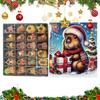 3D Capybara Advent Calendar Christmas Tree Capybara Pendant Ornament Countdown Decorations for 24 Cute Figurines Christmas Gifts