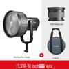 Godox FLS10+LB-02 Fresnel Lens & Barn Door Kit