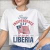 Fashion Liberia Independence Day T Shirt for Unisex Unisex 100 Cotton Tee Shirt Short Sleeve Clothing