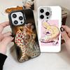 Lizards Geckos Cute Pet Soft Phone Case for iPhone 15 16 17 Pro Max 17Air 16E 14 Plus 13 12 Mini Shockproof Cover Back Shell