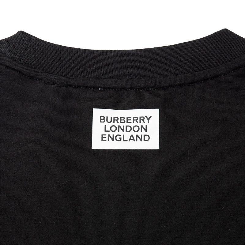 Burberry T Shirts Women's Black Crew Neck Moderate Other 80171151