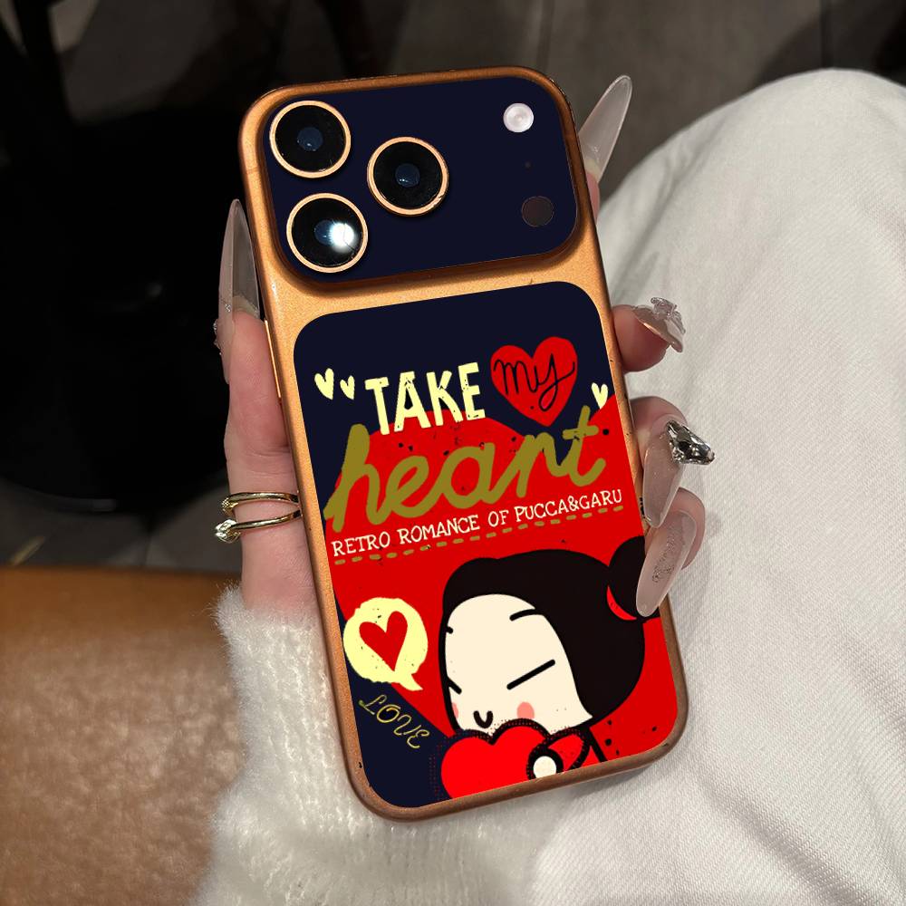 

Анимация Пукка Кэйт Для IPhone 17 Pro 17 Pro Max Задняя наклейка-скин Защитная декаль Обертка iPhone 17 Pro