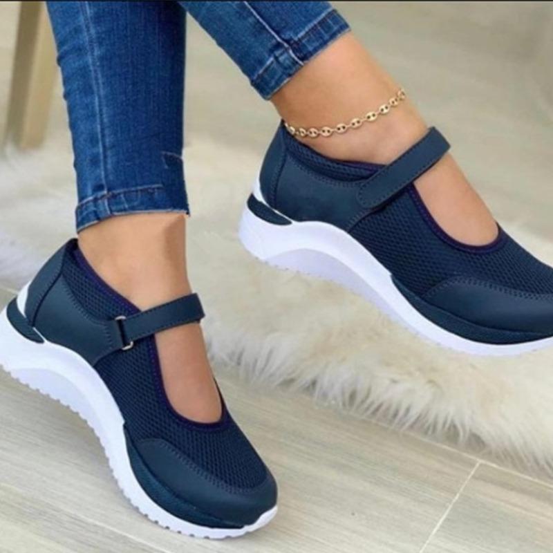 New Casual Shoes Women's Spring and Summer New Wedge Sneakers Velcro Casual Plus Size Women's Shoes