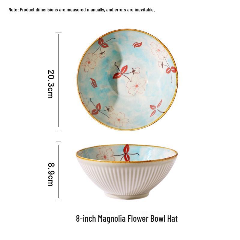 8-inch Ceramic Dò Lì Ramen & Salad Bowl - Large, Creative 2024 Style