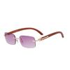 JYL TS Women's Retro Small-Frame Rimless - Trendy Fashion Sun Eyewear LB7838 ZZC-160053
