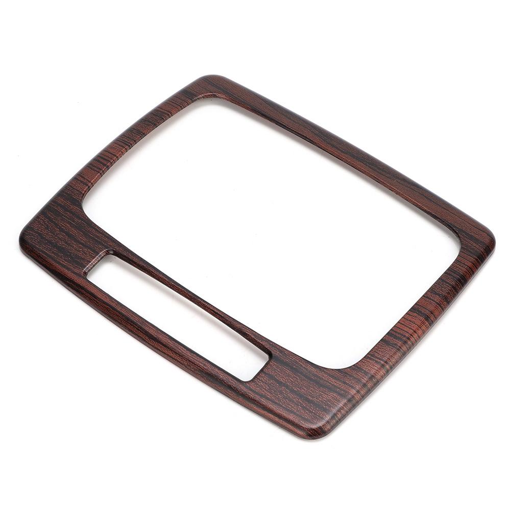 

Car Gear Shift Panel Frame Trim Accessory Fits for Mercedes Benz Class C W204 2007 2013Pine Wood Grain