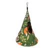 Bird Tent Soft Breathable Washable Cotton Sleeping Bed Hanging Bird Hammock Nest for Parrot Budgie