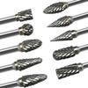 1pc 3x6mm Tungsten Carbide Burrs Rotary Drills Die Grinder Carving Bits Double Cut Tungsten Steel Grinding Head Hard Alloy Files