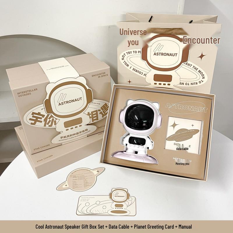 Bluetooth Astronaut Speaker - Kids' Birthday Gift for Boys Ages 5-10, Perfect for Middle Schoolers.