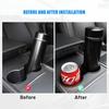 Water Cup Holder Storage Box Center Console Cup Waterproof Non-slip Coasters For Tesla Model 3 Y 2023 2022  Car