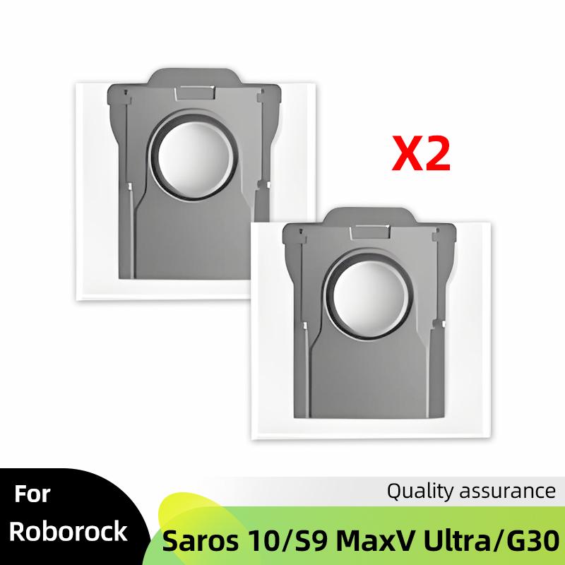 

Fit For ( Roborock Saros 10 / S9 MaxV Ultra / G30 ) Vacuum Parts Main Roller Side Brush HEPA Filter Mop Cloth Dust Bag