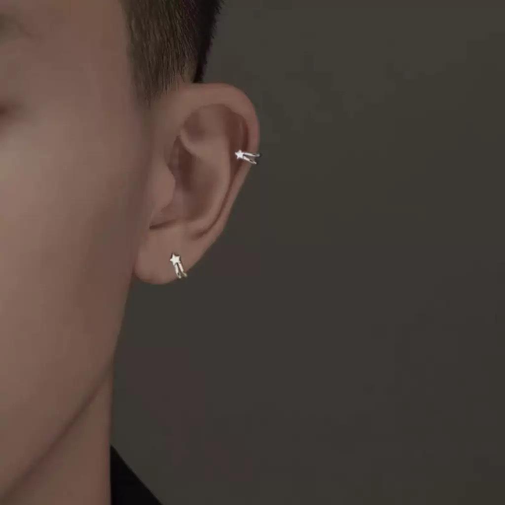 Painless Men's Ear Cuff: Vintage Chic, Niche Design, No Piercing Required