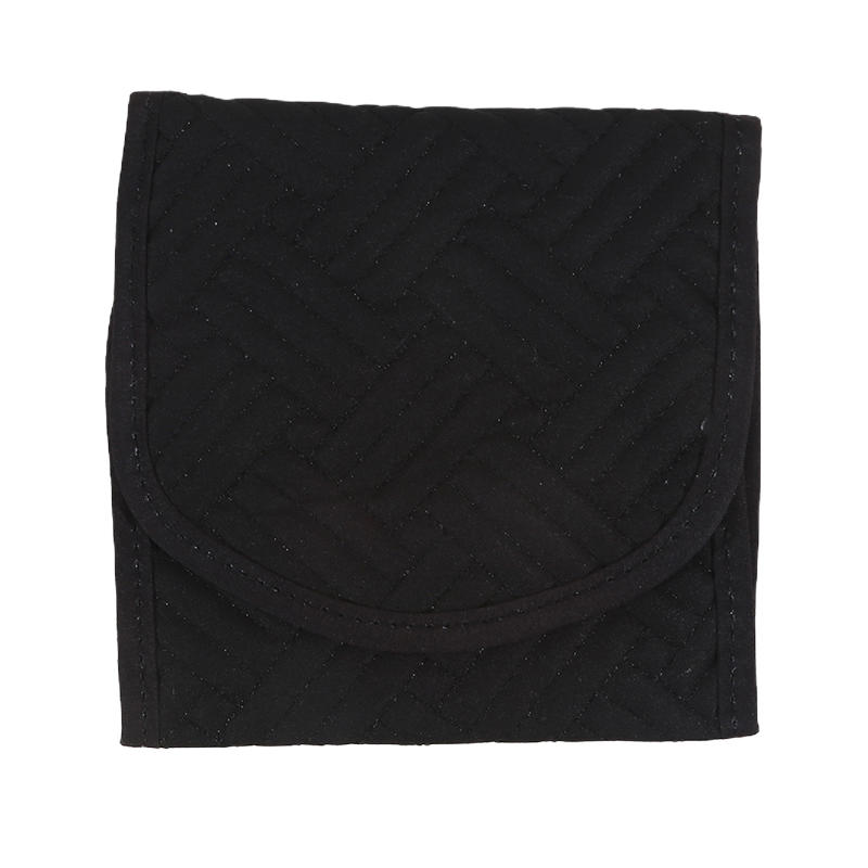 Luxury Portable Jewelry Organizer Bag - Travel Jewelry Case with Zipper Pockets for Earrings Necklaces Rings Gift Ready