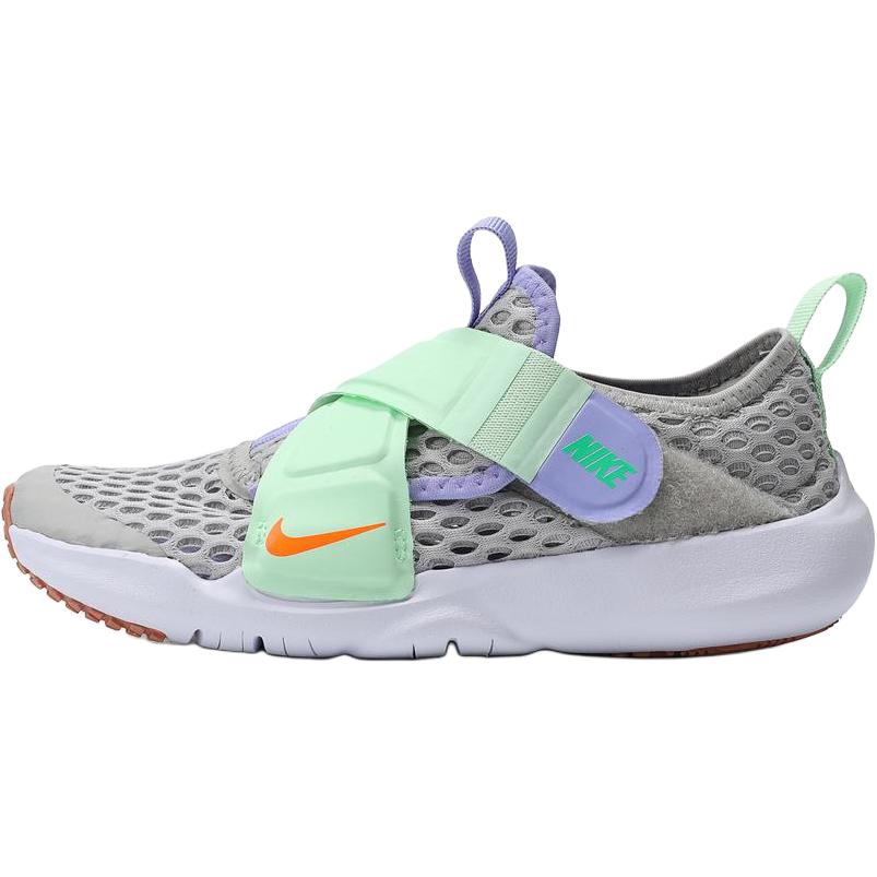 

Nike Flex Advance Anti-Slip And Wear-Resistant Breathable Kids Lifestyle Shoes Gray Green White Kids Sneakers DC9370-013 33.5