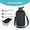 64oz / 128oz Insulated Sports Water Bottle Bag Holder Crossbody for Thermos Mug Vacuum Cup Protective Carrier Cover with Strap