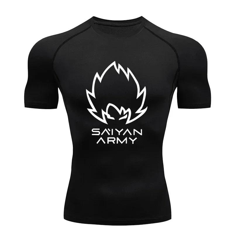 Pánské tričko 3D Anime Kreslené Tištěné Tričko Obrázek Goku Pánské Krátký Rukáv Ležérní Pohodlný Top Pochopit Sportovní Trička