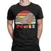 Vintage Neil the Seal Animal TShirts for Unisex Unisex Round Collar Cotton T Shirts Short Sleeve Tee Shirt Printed Tops