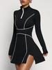 Women's High-Waist Sports Skort: Spring/Summer Casual Fitness Tennis Skirt