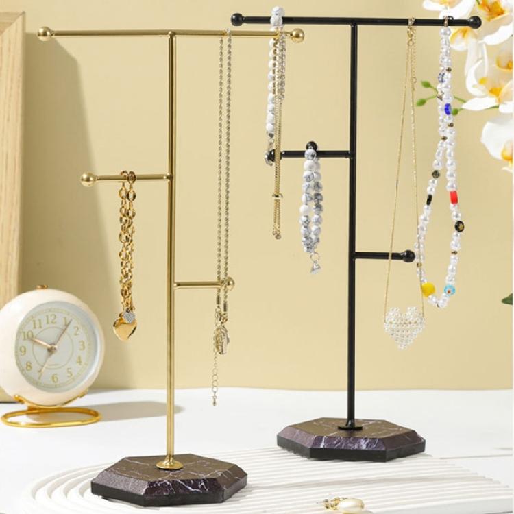 Practical Jewelry Display Stand Multipurpose Bracelet Holder Earring Rack Watch Accessories Display Shelf for Women